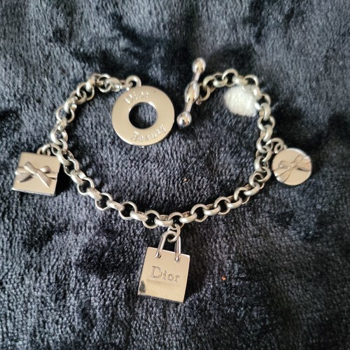 Dior charm braclet silver - charm,