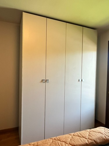 Armadio ante moderno bianco - 4,