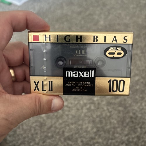 Maxell audio cassette high - maxell,