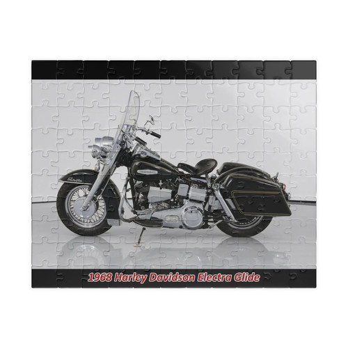 Puzzle harley davidson electra - puzzle,