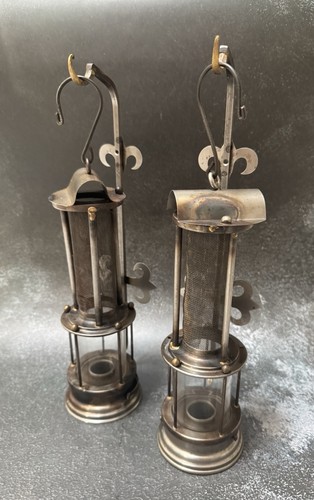Coppia lampade minatore - da,