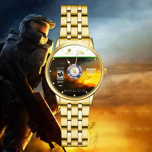 Orologio polso inciso halo - polso,