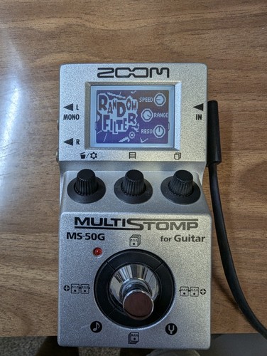 Zoom ms50g pedale per - zoom,