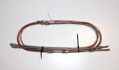 Kit tubi freno rame completo - freno,