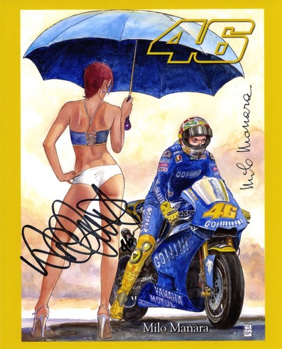 Valentino rossi milo manara - valentino,
