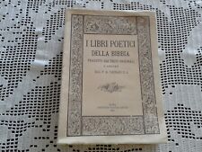 I LIBRI POETICI DELLA BIBBIA - A. Vaccari - Pontificio Istituto Biblico 1925