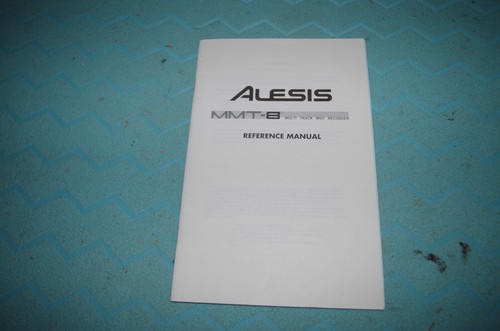 Manuale alesis mmt8 - manuale,