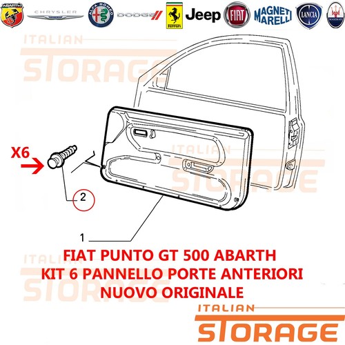 Fiat punto 500 - 500, kit