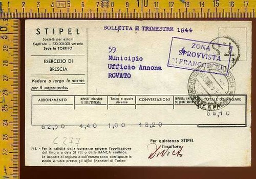Rsi bolletta stipel - rsi,