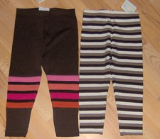 2   schöne bunte   Leggings     Größe  74