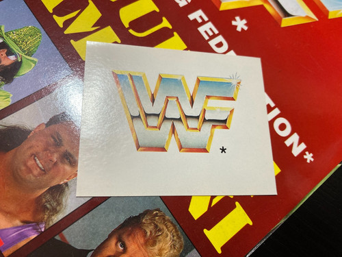 Wwf wwe merlin stickers - wwe,