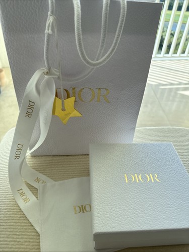 Dior box and dust bag - and,