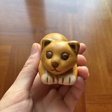 Thun Gatto Egizio Rosso Lunghezza 5 cm RARO