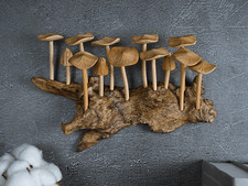 Arte da parete fungo in legno