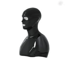 Mens Black One piece Latex