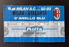 CAMPIONATO CALCIO 92/93- MILAN- ATALANTA