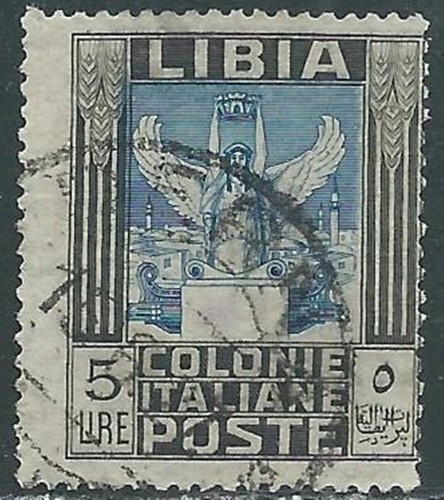 1921 libia usato pittorica - 1921,