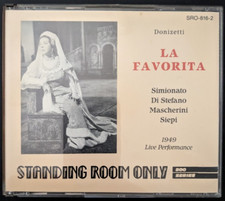 Donizetti LA FAVORITA Cellini/Simionato Di Stefano Mascherini Siepi 1949 2CD A++