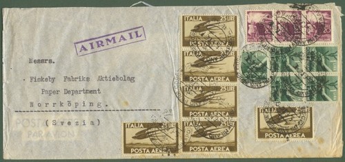 Aerogramma del 1949 - del, 5.6.1949