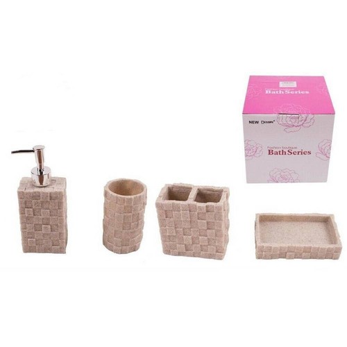 Set accessori bagno ss0007 - set, 4