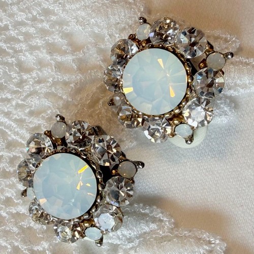 Orecchini vintage clip bijou - orecchini,