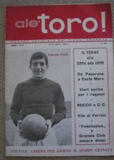 ALE' TORO 2 1964 ANNO 1 POLETTI COPPA COPPE FORTUNA GEELEN CON INSERTO FERRINI