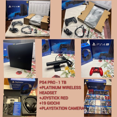 Ps4 pro 1tb headset camera - pro, +