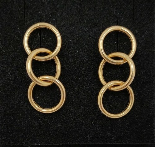 Orecchini oro 18k 750 mls - in,