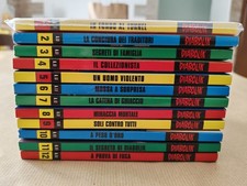 DIABOLIK ANNO LI - COMPLETO  1/12 - N. 8 CON ADESIVI SAGOMATI - DA EDICOLA  