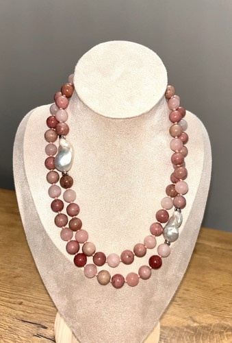 Collana artigianale argento - collana,