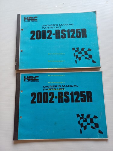 Honda 125 2002 manuale - honda, gp