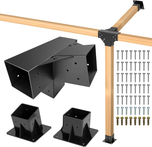 Lean pergola kit - 15°,