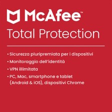 McAfee Total Protection + VPN | Antivirus 2025 | 1PC 3PC 5PC 10PC