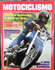 MOTOCICLISMO n.9/1986 1000gtr,Morini350,Ducati350,Guzzi350,125dt+foto indice