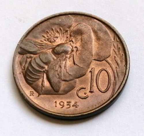 Regno italia 10 centesimi - regno, d'
