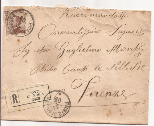 1909 n 84 isolato - 28-8-1909, c.