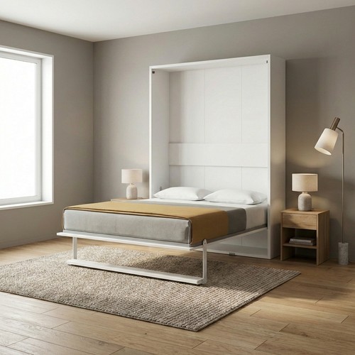 Letto matrimoniale scomparsa - matrimoniale, a