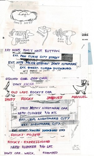 Quack pack disney - quack, produzione