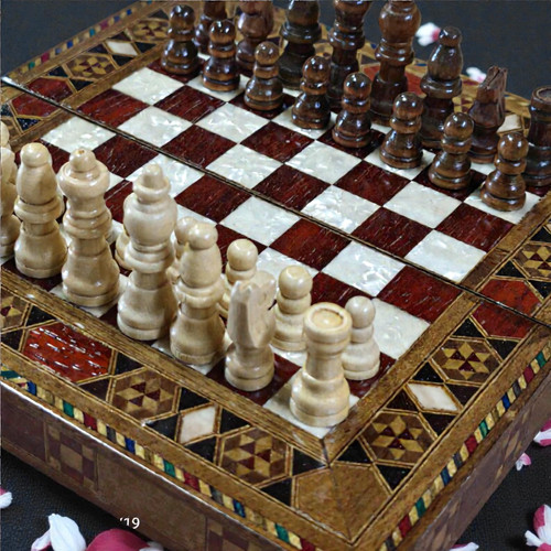 Set scacchi backgammon - backgammon, fatto