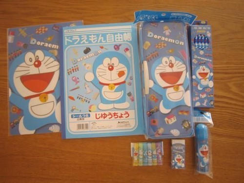 Doraemon cancelleria set 7 - doraemon, di