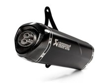 TERMINALE SLIP ON INOX NERO