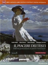 IL PIACERE DEI TESTI  VOL.5 ED.DIG. DAL ETA' POSTU G.BALDI PARAVIA 9788839522481