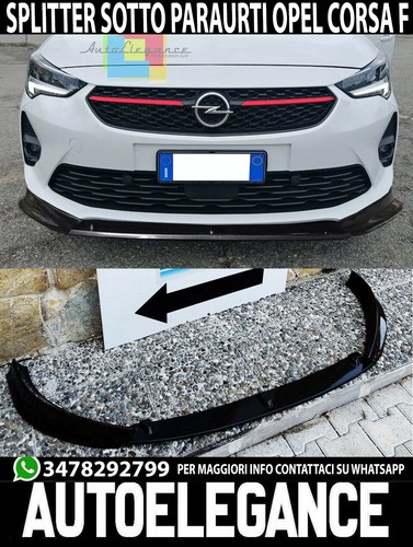 Opel corsa spoiler sotto - opel,