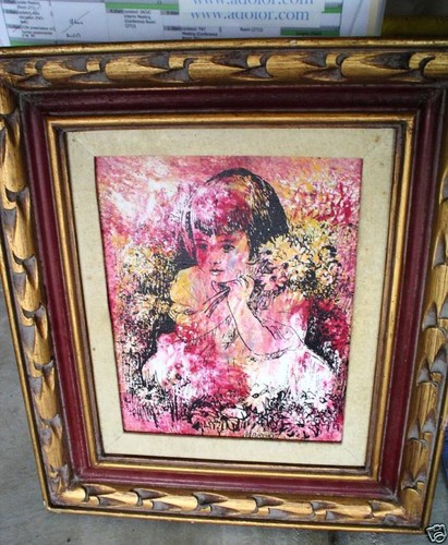 Dipinto olio vintage - ad,