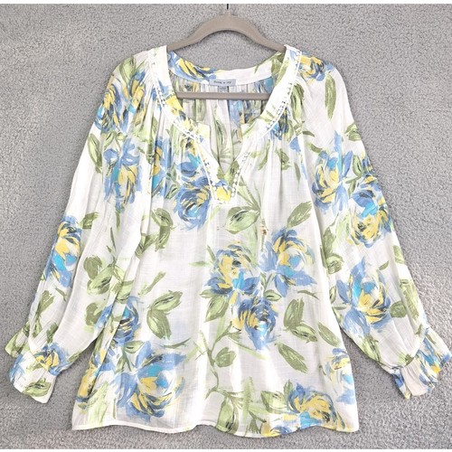 Top donna floreale edera - ed,
