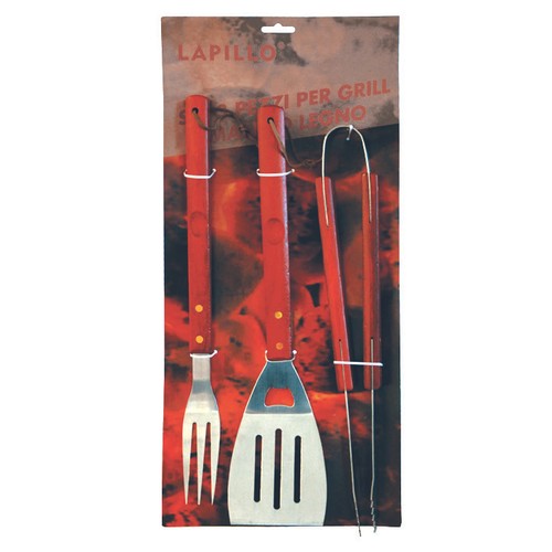 Lapillo set utensili acciaio - set,