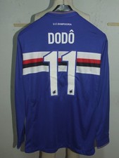 MAGLIA CALCIO SHIRT MAILLOT SPORT MATCH WORN SAMPDORIA DODO'