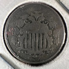 1867 Scudo Nichel Senza Raggi