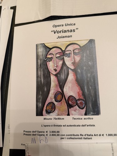 Quadro opera unica vorianas - quadro,