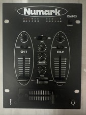 NUMARK DM905 Preamplificatore Mixer DJ Nero Senza Cavo Alimentazione Spedizione ASAP